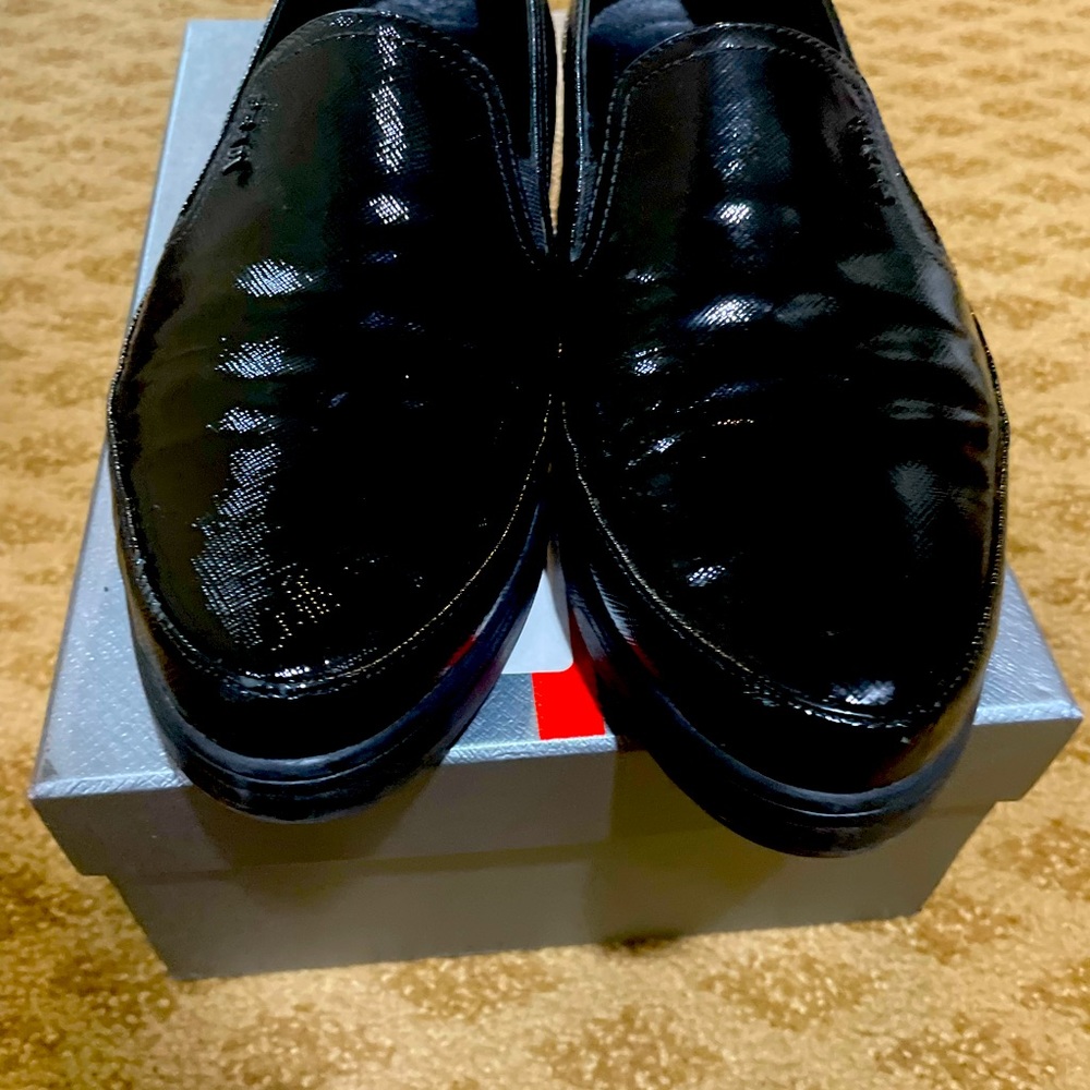 Womens Prada slip on sneaker